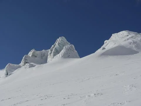 Glacier close-up Stock Photos