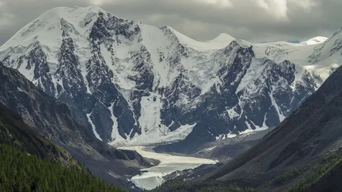 Glacier closup time lapse 스톡 동영상 84146281