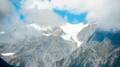 Glacier Cloud Stock Photos
