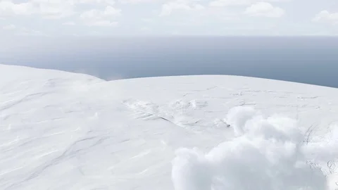 Glacier Cracking Stock Footage 79168561