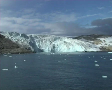 Glacier Stock Footage 128456