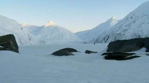 Glacier Stock Footage 352327
