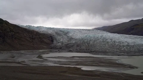 Glacier Ice Stock Footage 73261746
