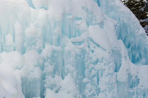 Glacier ice Stock Photos
