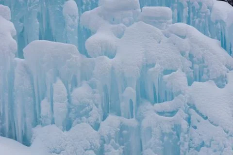 Glacier ice Stock Photos