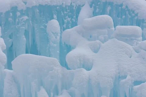 Glacier ice Stock Photos