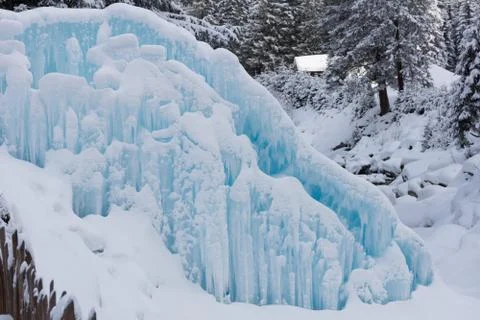 Glacier ice Stock Photos