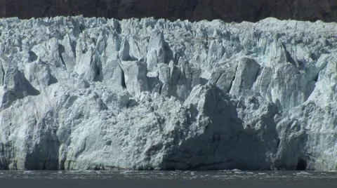 Glacier Ice Wall in the sun Video stock 51347414