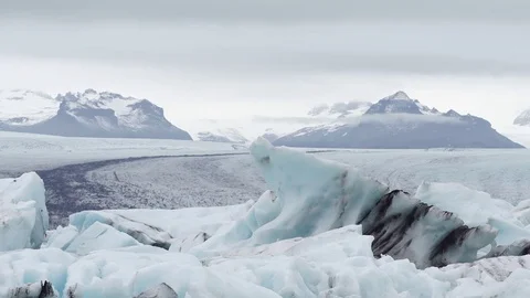 Glacier Iceland 3 Stock Footage 78259808