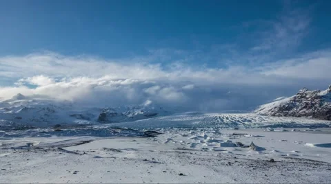 Glacier in Iceland Video stock 60769322