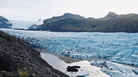 Glacier in Iceland Stock Footage 102769022