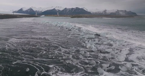 Glacier in Iceland Stock Footage 228661671