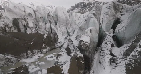 Glacier in Iceland Stock Footage 228663592