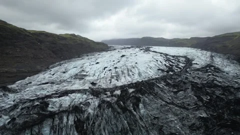 Glacier in Iceland Stock Footage 256545283