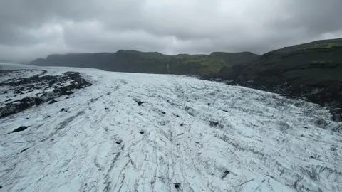 Glacier in Iceland Stock Footage 256545840