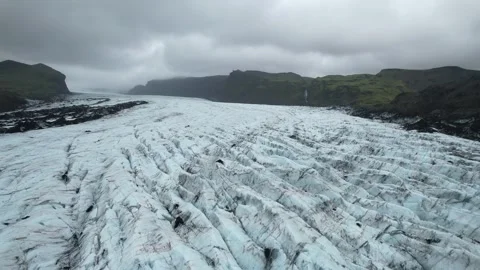 Glacier in Iceland Stock Footage 256546166