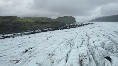 Glacier in Iceland 스톡 동영상 256546300