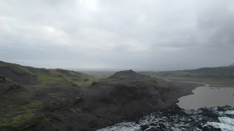 Glacier in Iceland Stock Footage 256547844