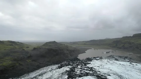 Glacier in Iceland Stock Footage 256547852
