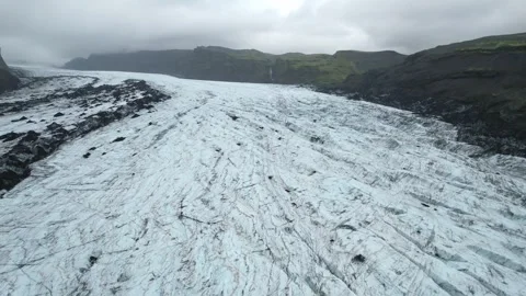 Glacier in Iceland Stock Footage 256547915