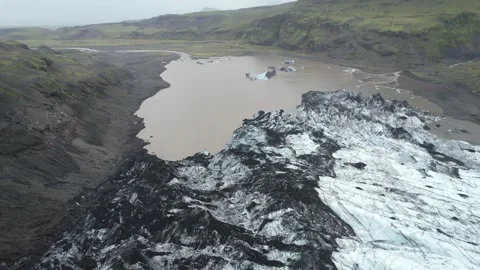 Glacier in Iceland Stock Footage 256548681