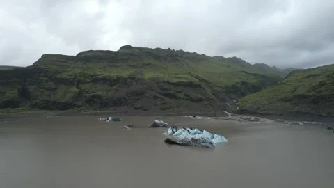 Glacier in Iceland Stock Footage 256549231