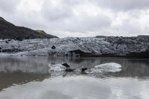 Glacier in iceland Stock Photos