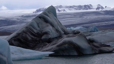 Glacier Lagoon 스톡 동영상 101212601