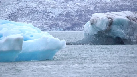 Glacier Lagoon Stock Footage 101214012