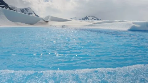 Glacier Lake 2 Video stock 101716784