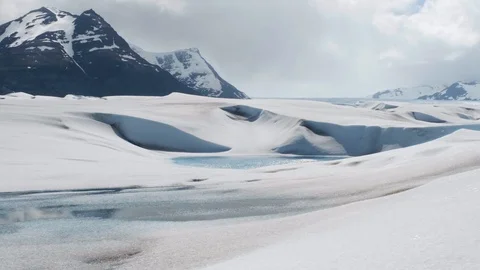 Glacier Lake 4 Video stock 105312549