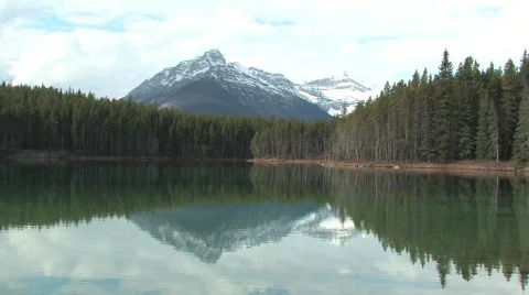 Glacier Lake Stock Footage 119245