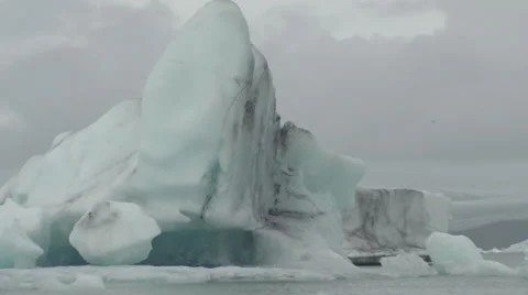 Glacier lake 스톡 동영상 39564787