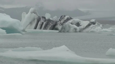 Glacier lake 스톡 동영상 39566623