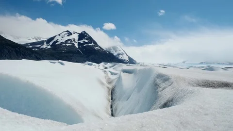 Glacier Landscape Video stock 101716778