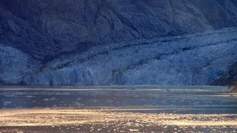 Glacier meets ocean Stock Footage 315714038