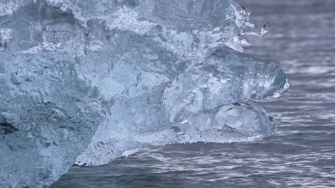 Glacier Melt Stock Footage 101213547