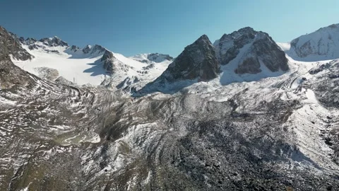 Glacier Moraine Stock Footage 319859923
