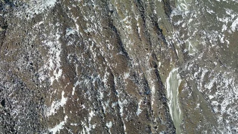 Glacier Moraine Texture 스톡 동영상 319858200
