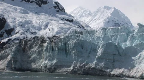 Glacier with mountain Video stock 45059294