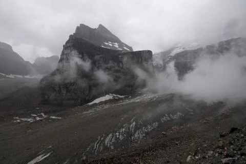 Glacier Mountain Stock Photos