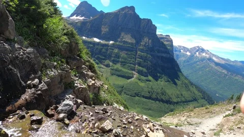 Glacier National park Stock Footage