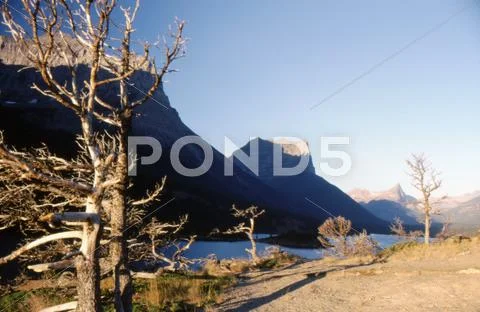 Glacier national park Stock Photos