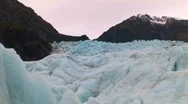 Glacier New Zealand Stock Footage
