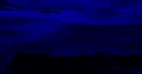 Glacier at Night Time Stock Footage 169895772