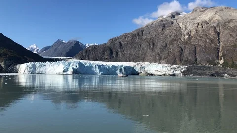 Glacier in Ocean Stock Footage 116375758