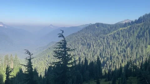 Glacier Peak Wilderness backpacking Stock Footage 221581763