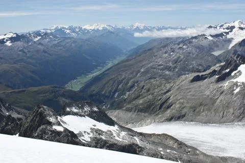 Glacier Foto stock