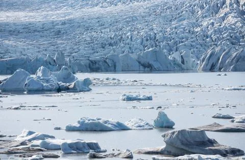 Glacier Foto stock