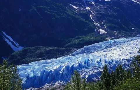 GLACIER Foto stock